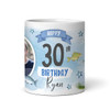 30th Birthday Gift Fishing Present For Angler For Him Photo Personalised Mug