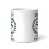 55th Birthday Gift For Man Green Male Mens 55 Birthday Present Personalised Mug