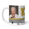 100th Birthday Gift For Him For Her Balloons Photo Tea Coffee Personalised Mug