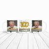 100th Birthday Gift For Him For Her Balloons Photo Tea Coffee Personalised Mug