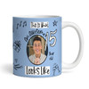 15th Birthday Gift For Boys Circle Photo Tea Coffee Cup Personalised Mug