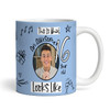 16th Birthday Gift For Boys Circle Photo Tea Coffee Cup Personalised Mug