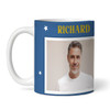 30th Birthday Photo Gift Not Everyone Looks This Good Blue Personalised Mug