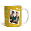 Funny Gift For Colleague Leaving Job Yellow Photo Tea Coffee Personalised Mug