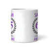 65th Birthday Gift For Women Purple Ladies Birthday Present Personalised Mug