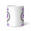 80th Birthday Gift For Women Purple Ladies Birthday Present Personalised Mug