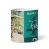 40th Birthday Photo Gift For Him Green Tea Coffee Cup Personalised Mug