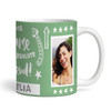 Gift For Nurse Legend Photo Green Tea Coffee Cup Personalised Mug