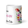 Cute Funny Moody Before Coffee Colourful Cow Tea Cup Gift Personalised Mug