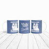 Under New Management Funny Wedding Gift For Groom Stag Personalised Mug