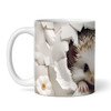 Cute 3D Peeking Hedgehog Name Tea Coffee Cup Custom Gift Personalised Mug