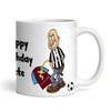 Grimsby Weeing On Scunthorpe Funny Football Gift Team Rivalry Personalised Mug