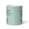 Aquarius Funny Zodiac Sign Description Birthday Gift Green Personalised Mug