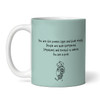 Aries Funny Zodiac Sign Description Birthday Gift Green Personalised Mug