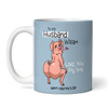 Funny Gift For Husband Love You Pig Time Valentine's Day Gift Personalised Mug