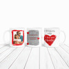 Romantic Gift 5 Reasons Why I Love You Photo Valentine's Day Personalised Mug