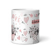 Floral Love Cupid Romantic Gift Valentine's Day Gift Personalised Mug