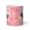 Pink Photo Valentine's Day Gift Personalised Mug