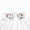 Monkey Mummy With Child Gift For Birthday Or Mother's Day Personalised Mug
