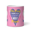 Worlds Best Mum Mother's Day Birthday Gift Heart Photo Personalised Mug