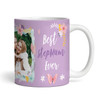 Best Stepmum Ever Mother's Day Gift Purple Photo Personalised Mug