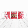 Wife Red Heart Photo Valentine's Day Gift Personalised Mug