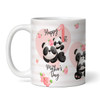 1st Mother's Day Gift Panda Mum and Baby Personalised Mug