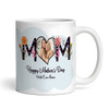 Mum Floral Photo Mother's Day Gift Personalised Mug