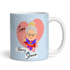 Super Nanny Mother's Day Gift Personalised Mug
