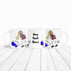 Burnley Vomiting On Blackburn Funny Football Gift Team Rivalry Personalised Mug