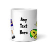 Ipswich Vomiting On Norwich Funny Football Gift Team Rivalry Personalised Mug