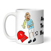City Vomiting On United Funny Football Fan Gift Team Rivalry Personalised Mug