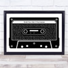 Chumbawamba Grey Heart Any Song Lyrics Custom Wall Art Music Lyrics Poster Print, Framed Print Or Canvas