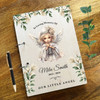 White Angel Childrens Sympathy In Loving Memory Funeral Condolence Guest Book