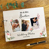 Watercolour Floral Photo Album Photo Album Wedding Day Memories Keepsake Book