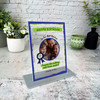 Stepdad Birthday Gift Best Stepdad Ever Round Photo Personalised Acrylic Plaque