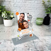 Stepdad Birthday Gift Bonus Dad Sport Element Photo Personalised Acrylic Plaque