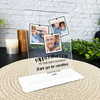 Grandfather Fathers Day Gift Grandad Hanging Photos Personalised Acrylic Plaque