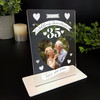 35th Wedding Anniversary Photo Gift Personalised Acrylic Plaque