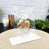 70th Wedding Anniversary Photo Gift Personalised Acrylic Plaque