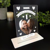1st Wedding Anniversary Photo Gift Personalised Acrylic Plaque