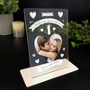 4th Wedding Anniversary Photo Gift Personalised Acrylic Plaque