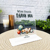 Thank You Teacher Gift School Elements Personalised Acrylic Plaque