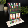 Best Teacher Gift Crayons Photo Personalised Acrylic Plaque