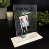 Wedding Thank You Best Man Gift Photo Personalised Acrylic Plaque