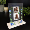 Grandfather Gift For Grandad Blue Green Photo Personalised Acrylic Plaque