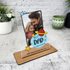 Gift For Best Dad In The Universe Personalised Acrylic Plaque