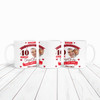 40 Years Together 40th Wedding Anniversary Gift Ruby Photo Personalised Mug