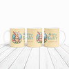 Happy Easter Gift Bunny Yellow Coffee Tea Cup Personalised Mug