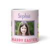 Happy Easter Gift Pink Chick Easter Egg Photo Coffee Tea Cup Personalised Mug